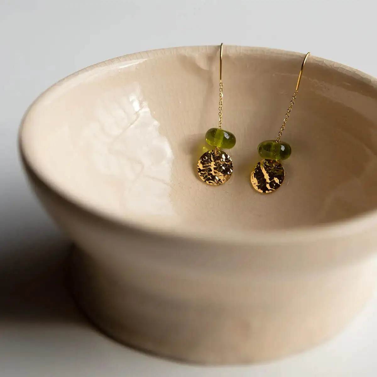 Vinoos Ohrringe "You Can" grün Frauegschichte - Vinoos Ohrringe "You Can" grün