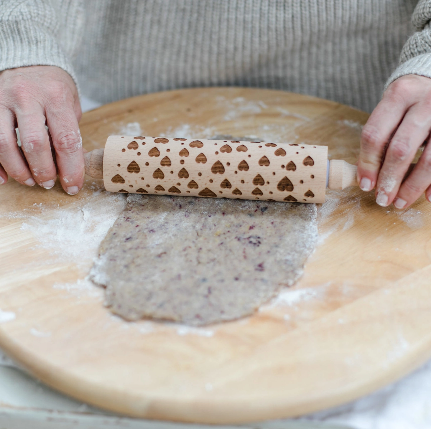 Bake Affair Herz-Teigroller Frauegschichte - Bake Affair Herz-Teigroller