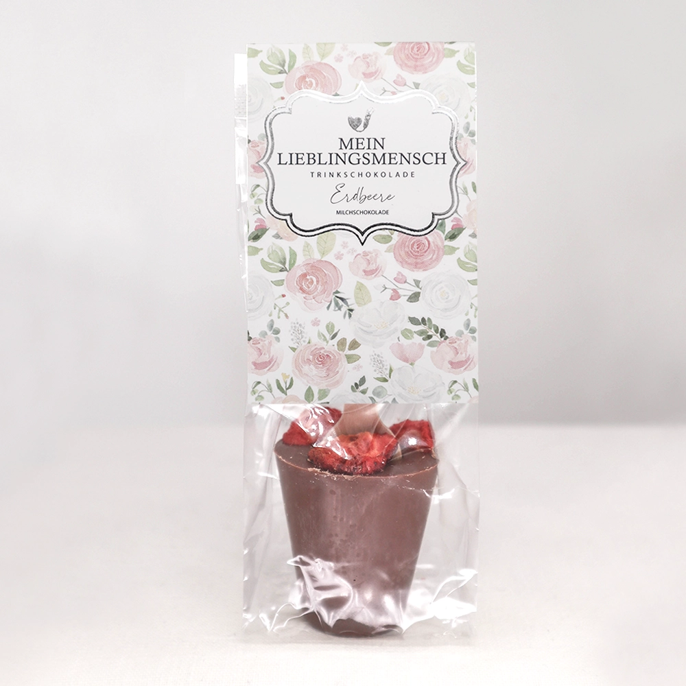 Bake Affair Trinkschokolade Erdbeere "Mein Lieblingsmensch" Frauegschichte - Bake Affair Trinkschokolade Erdbeere "Mein Lieblingsmensch"