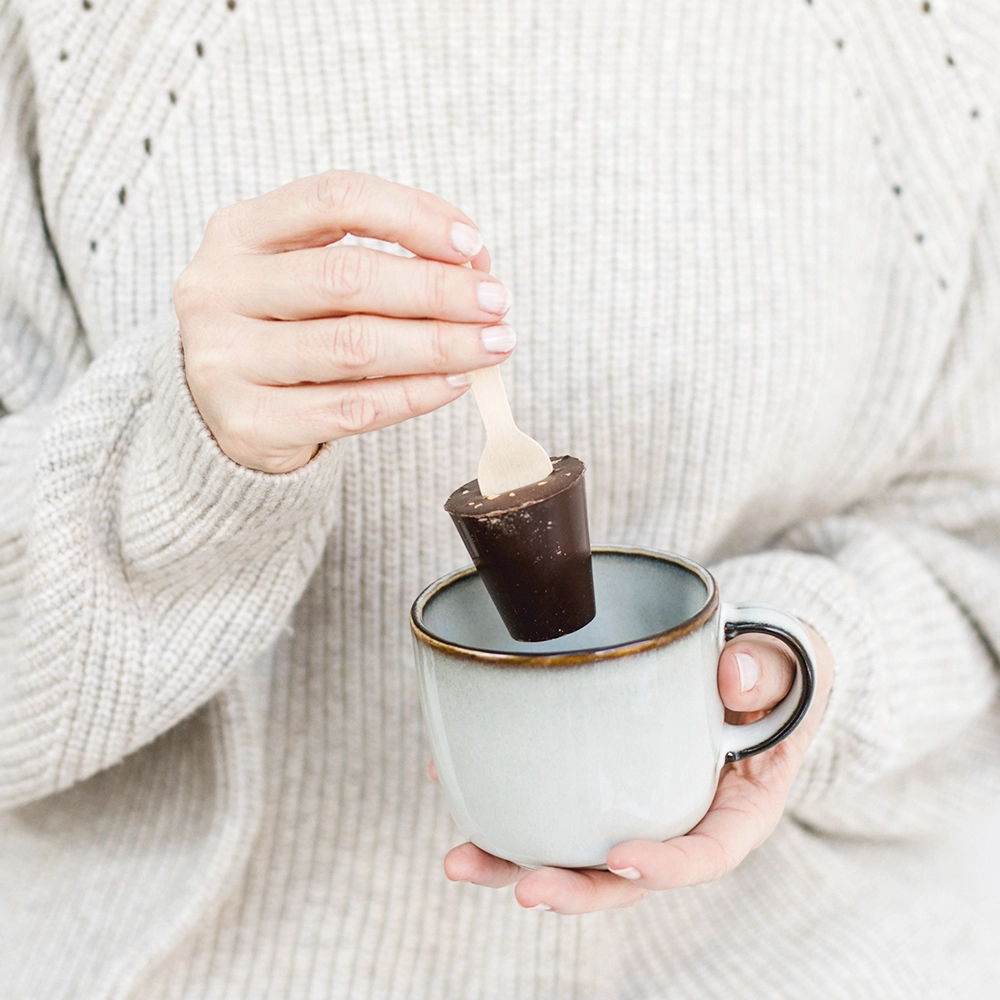 Bake Affair Trinkschokolade Gold "Für den besten Papa" Frauegschichte - Bake Affair Trinkschokolade Gold "Für den besten Papa"