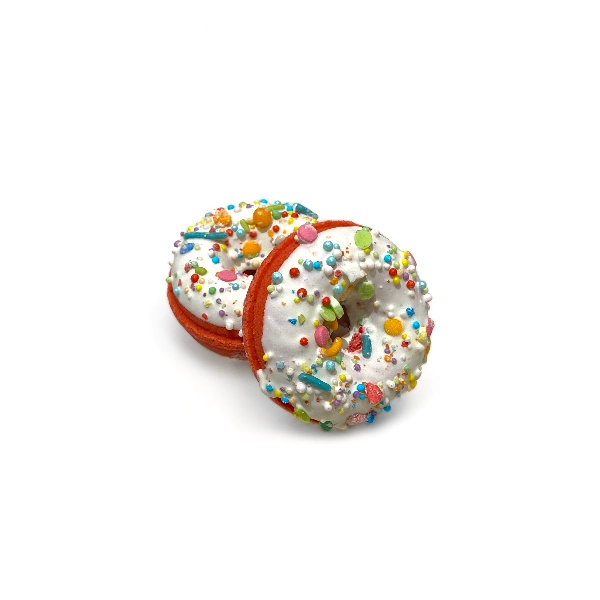 Calla Lily Cosmetics Donut Badebombe - rötlich Frauegschichte - Calla Lily Cosmetics Donut Badebombe - rötlich