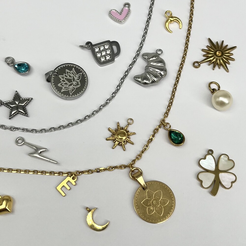 Frauegschichte - Charm Bar Armkette Fein