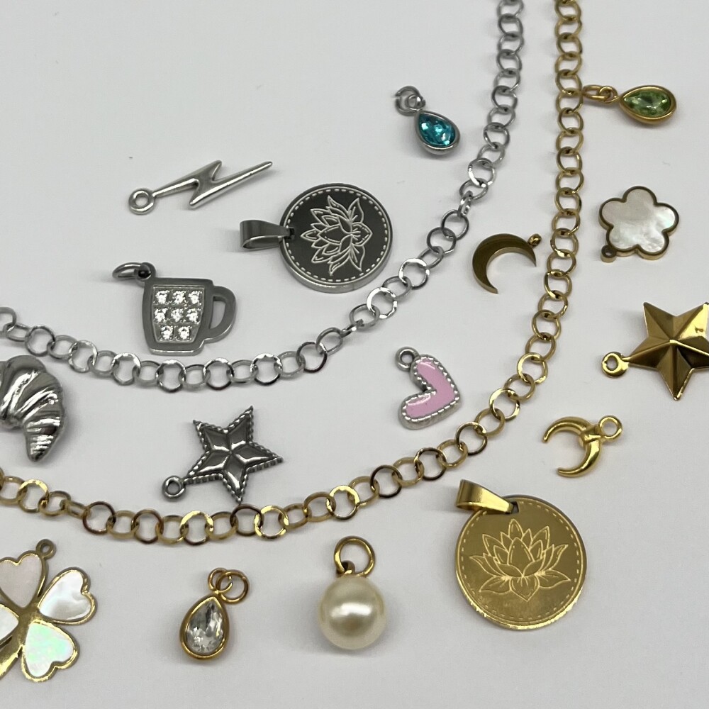 Frauegschichte - Charm Bar Armkette Medium