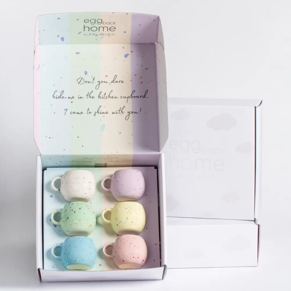 Frauegschichte - Egg Back Home NP - Set Espresso-Mug 90ml - New Party