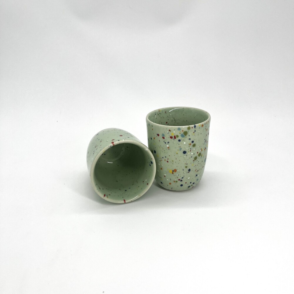 Frauegschichte - Egg Back Home NP - Becher 220ml - Grün