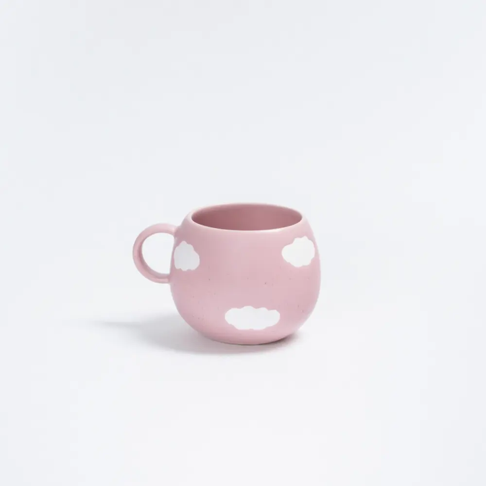 Frauegschichte - Egg Back Home CP - Kaffee-Mug 500ml - Pink Cloud