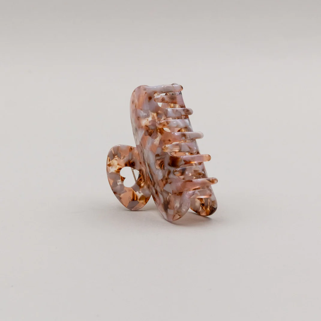 Eulenschnitt Haarspange gross Almond Frauegschichte - Eulenschnitt Haarspange gross Almond