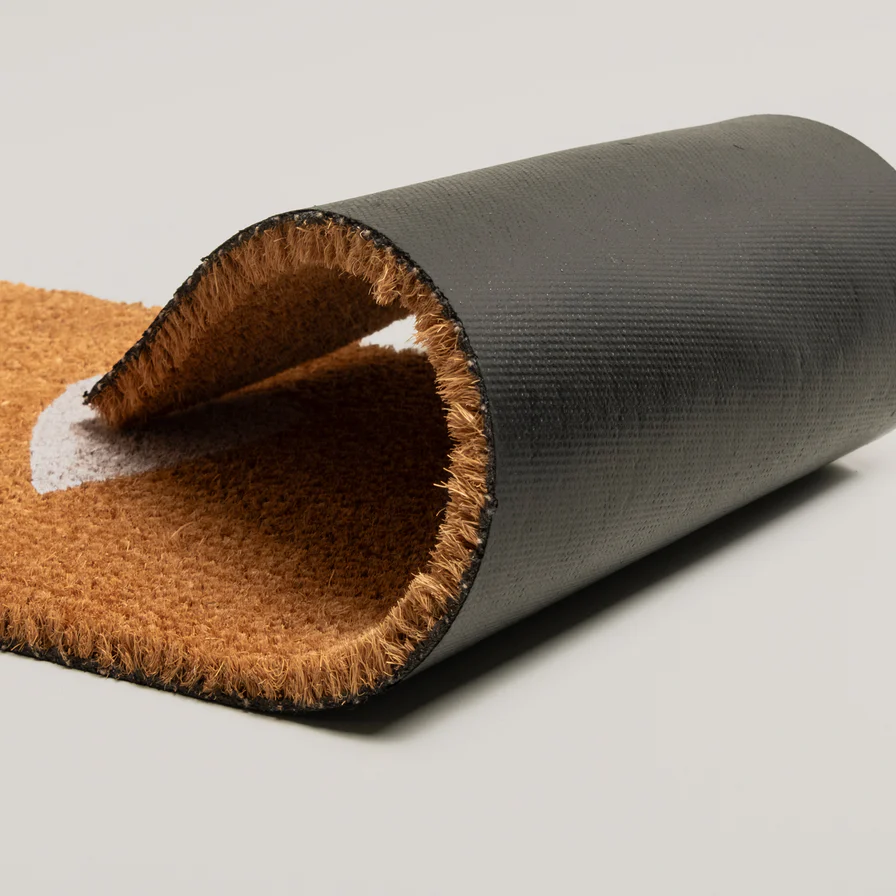 Eulenschnitt kleine Kokosmatte "Kleine Herzen" Frauegschichte - Eulenschnitt kleine Kokosmatte "Kleine Herzen"