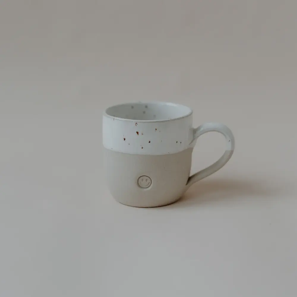 Eulenschnitt Espresso Tasse Smiley Frauegschichte - Eulenschnitt Espresso Tasse Smiley