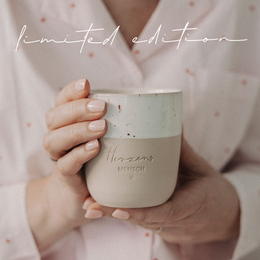 Eulenschnitt Limitierter Becher Herzensmensch Frauegschichte - Eulenschnitt Limitierter Becher Herzensmensch