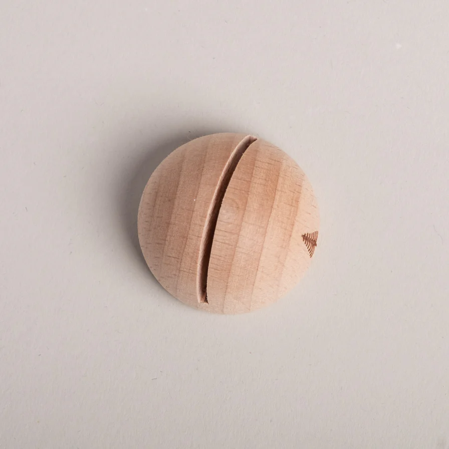 Eulenschnitt halbrunder Kartenständer Tanne Frauegschichte - Eulenschnitt halbrunder Kartenständer Tanne