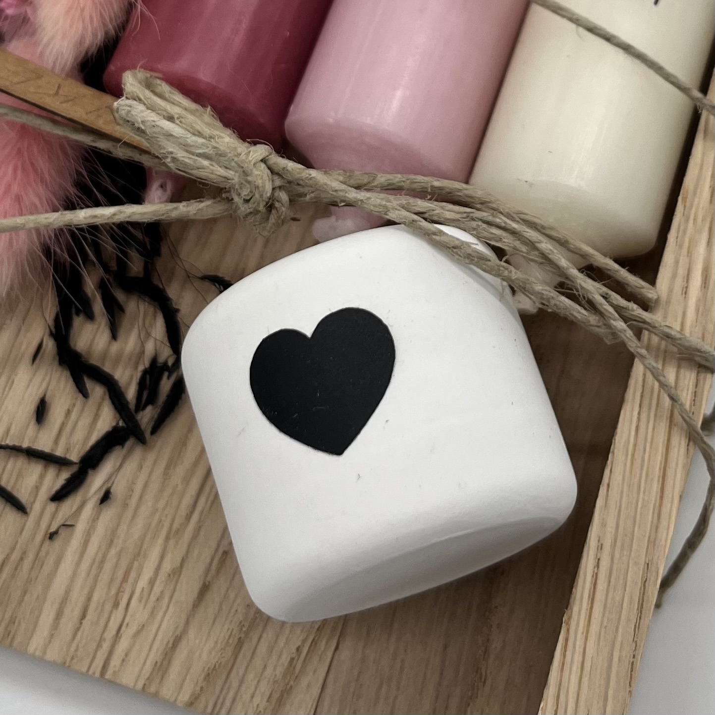 isaMi Kerzenset "Danke" rosa Frauegschichte - isaMi Kerzenset "Danke" rosa