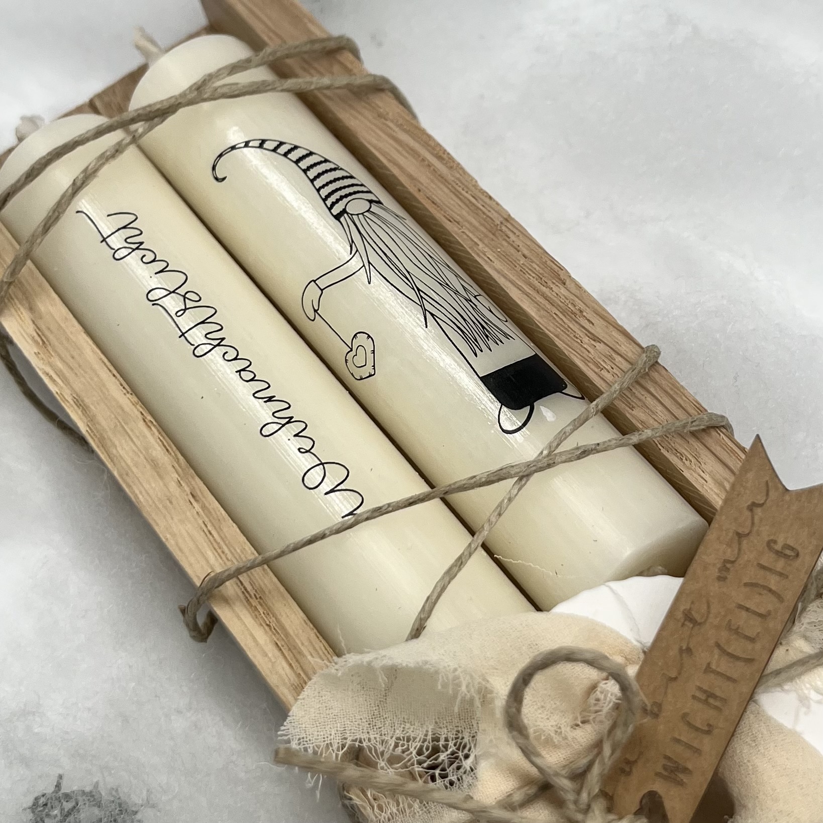 isaMi Weihnachts-Kerzenset "Weihnachtslicht" - elfenbein Frauegschichte - isaMi Weihnachts-Kerzenset "Weihnachtslicht" - elfenbein