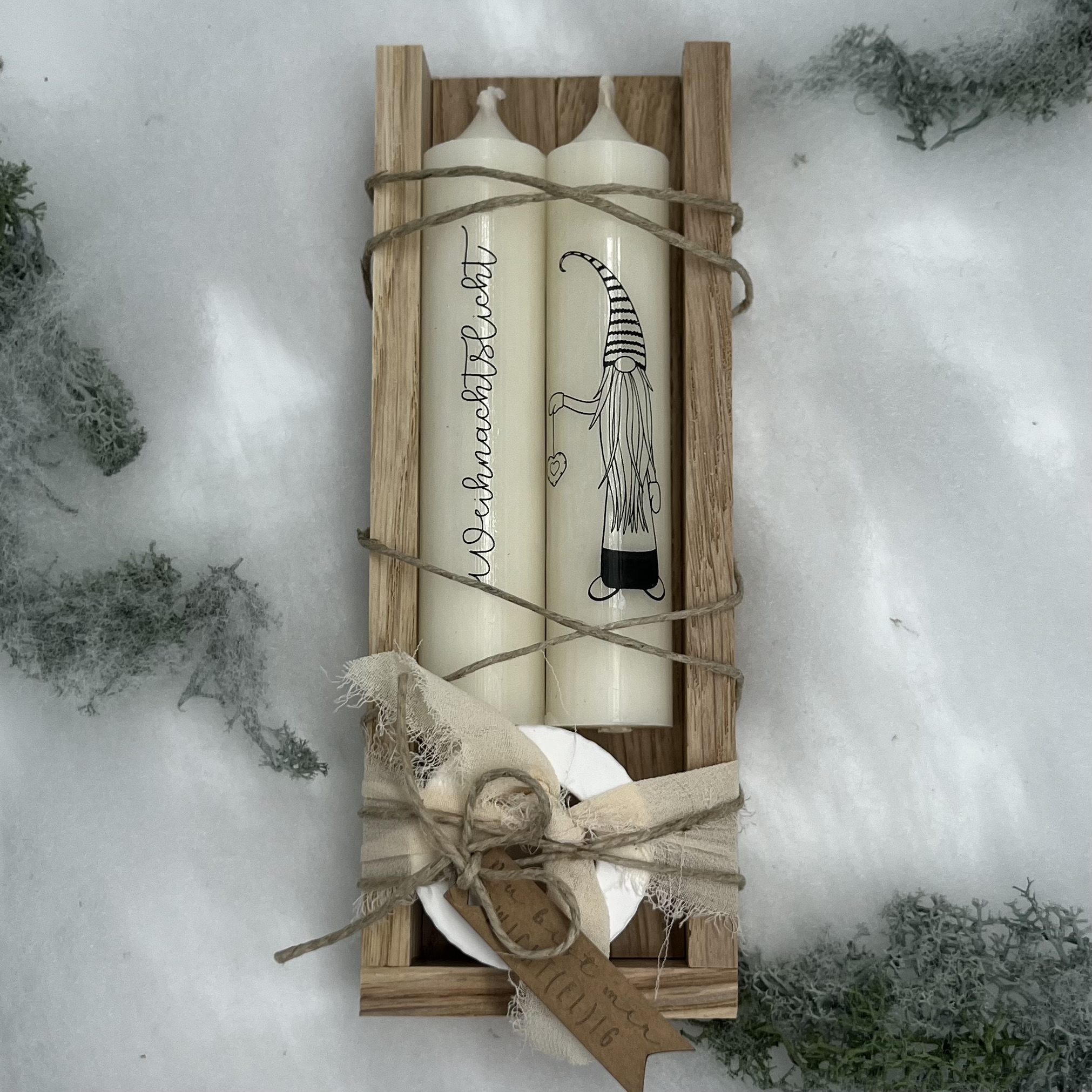 isaMi Weihnachts-Kerzenset "Weihnachtslicht" - elfenbein Frauegschichte - isaMi Weihnachts-Kerzenset "Weihnachtslicht" - elfenbein