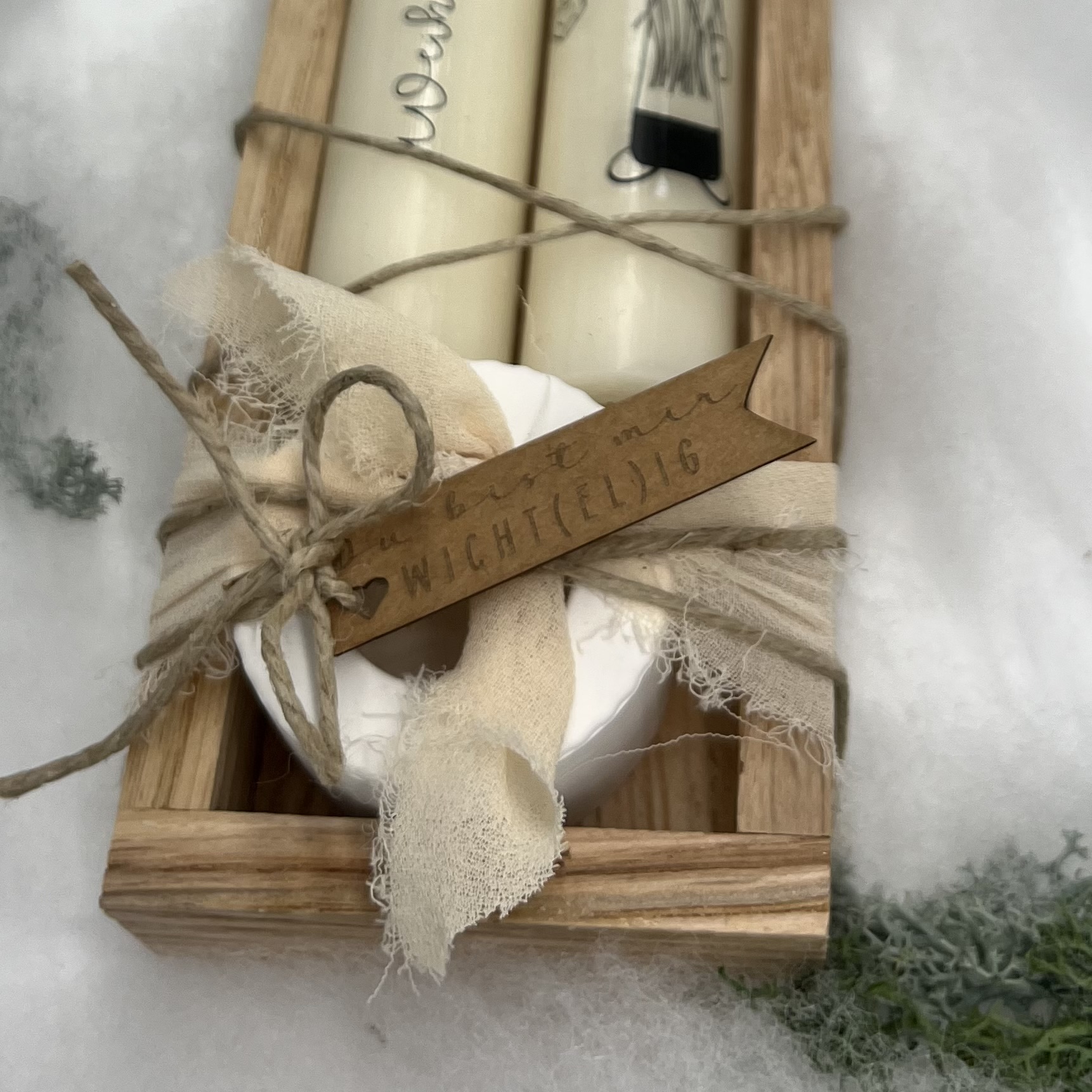 isaMi Weihnachts-Kerzenset "Weihnachtslicht" - elfenbein Frauegschichte - isaMi Weihnachts-Kerzenset "Weihnachtslicht" - elfenbein