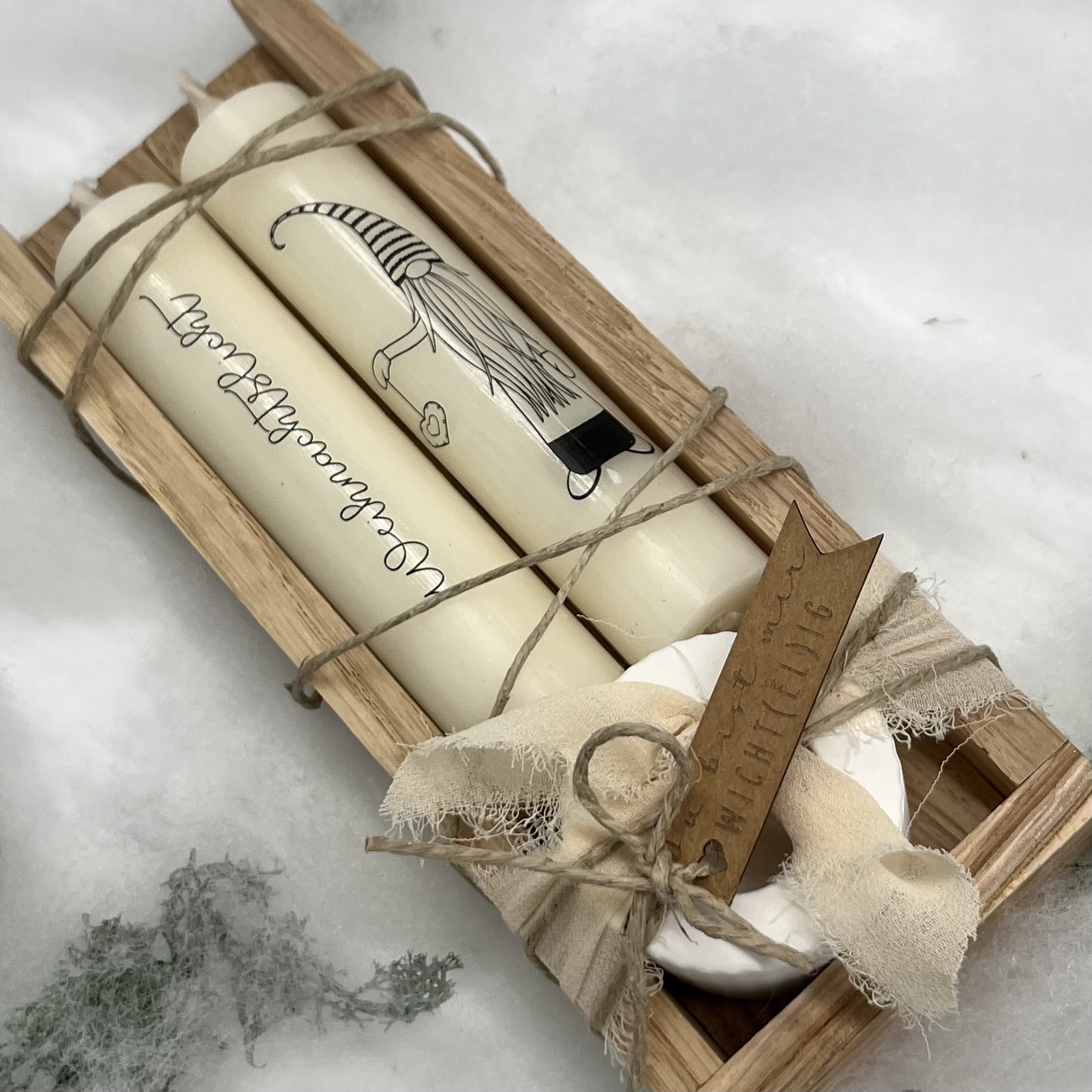 isaMi Weihnachts-Kerzenset "Weihnachtslicht" - elfenbein Frauegschichte - isaMi Weihnachts-Kerzenset "Weihnachtslicht" - elfenbein