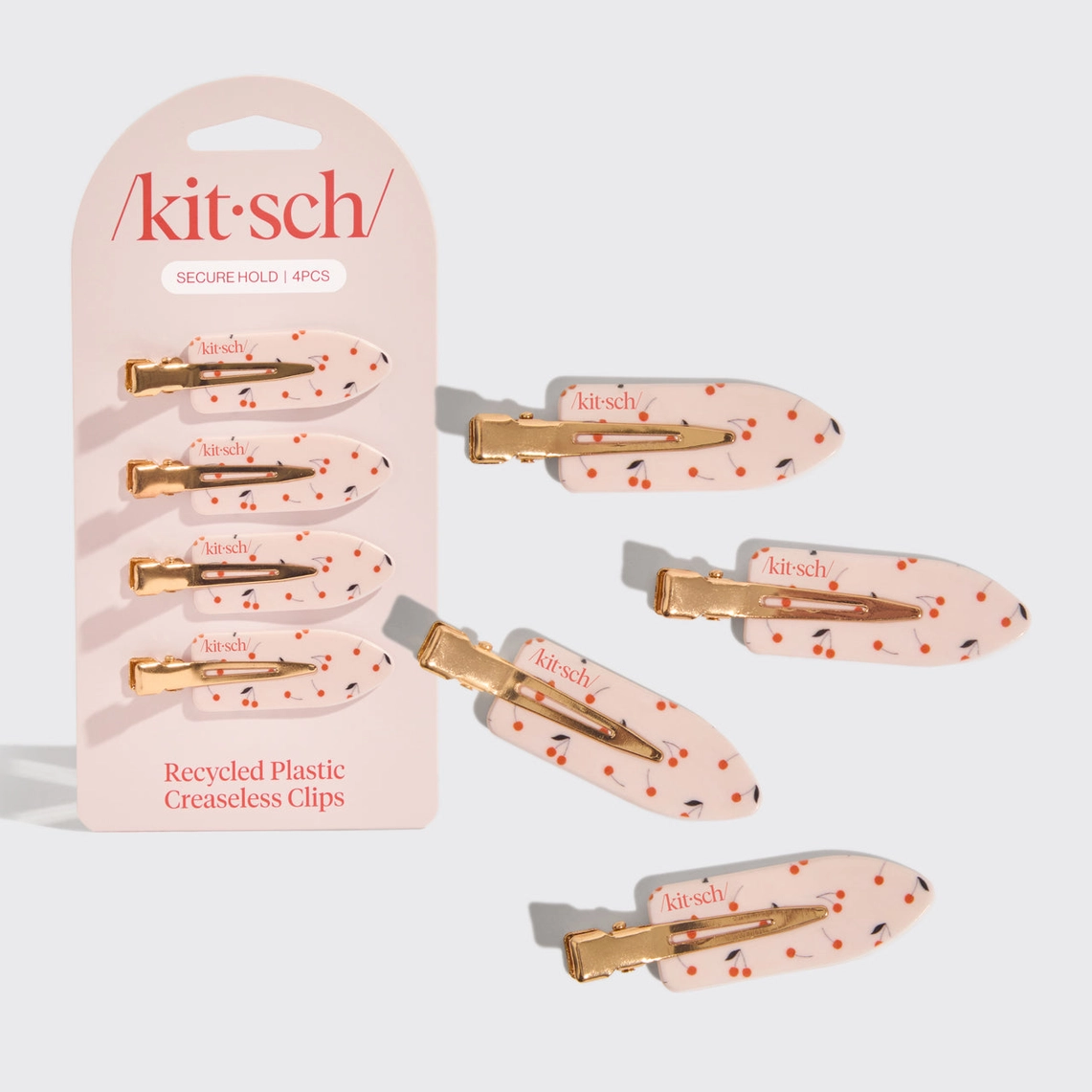 /kit·sch/ Haarclips knickfrei - Kirsche Frauegschichte - /kit·sch/ Haarclips knickfrei - Kirsche