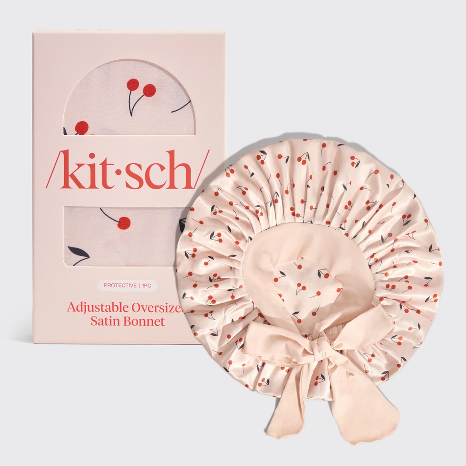Frauegschichte - /kit·sch/ Satin-Haube - Cherry