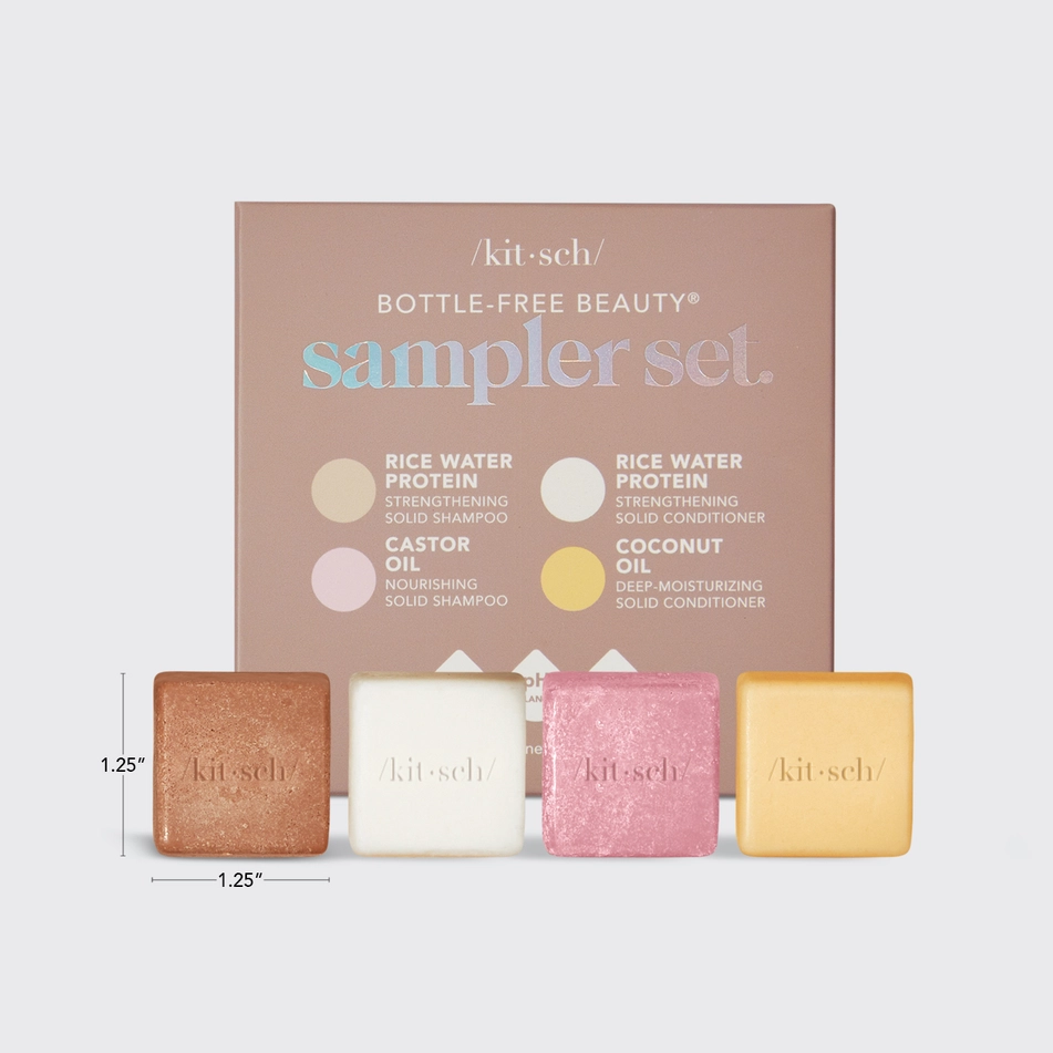 /kit·sch/ Shampoo & Conditioner Bar Probierset Frauegschichte - /kit·sch/ Shampoo & Conditioner Bar Probierset