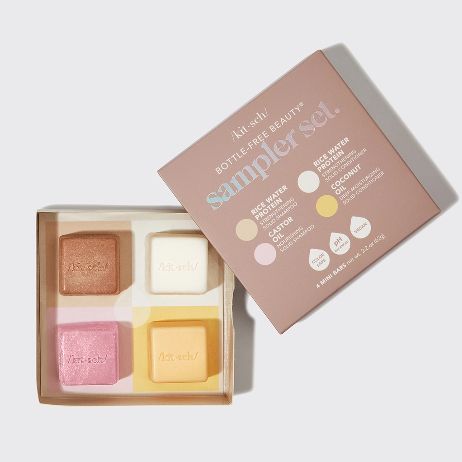 /kit·sch/ Shampoo & Conditioner Bar Probierset Frauegschichte - /kit·sch/ Shampoo & Conditioner Bar Probierset