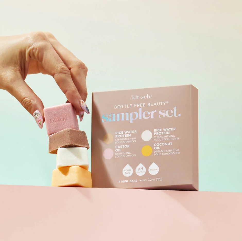 /kit·sch/ Shampoo & Conditioner Bar Probierset Frauegschichte - /kit·sch/ Shampoo & Conditioner Bar Probierset