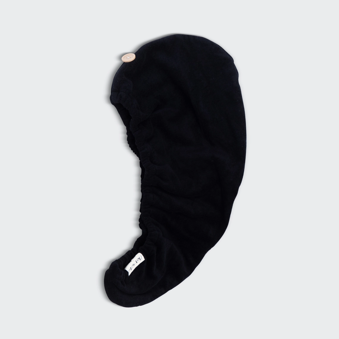 /kit·sch/ Haar-Handtuch - schwarz Frauegschichte - /kit·sch/ Haar-Handtuch - schwarz