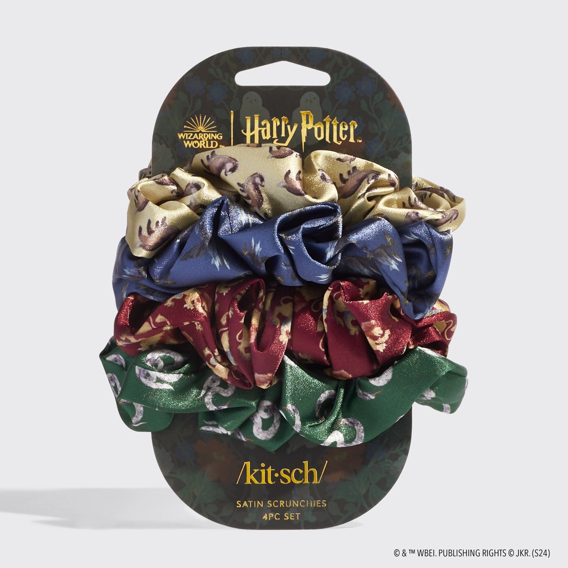 /kit·sch/ Scrunchie Harry Potter 4er Set Frauegschichte - /kit·sch/ Scrunchie Harry Potter 4er Set