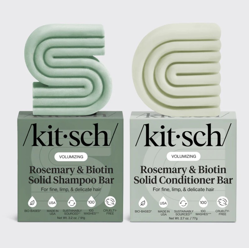 Frauegschichte - /kit·sch/ Bar-Set Shampoo & Conditioner - Rosmarin & Biotin