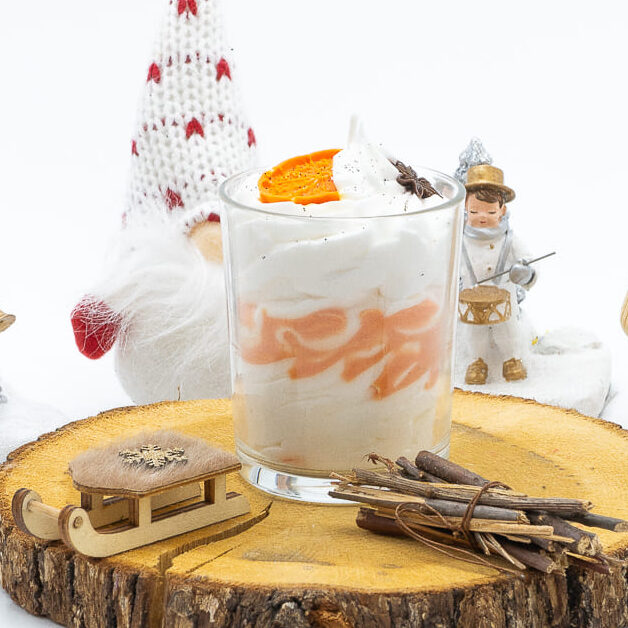 Les Fées Mères Kerze Orange-Zimt Frauegschichte - Les Fées Mères Kerze Orange-Zimt