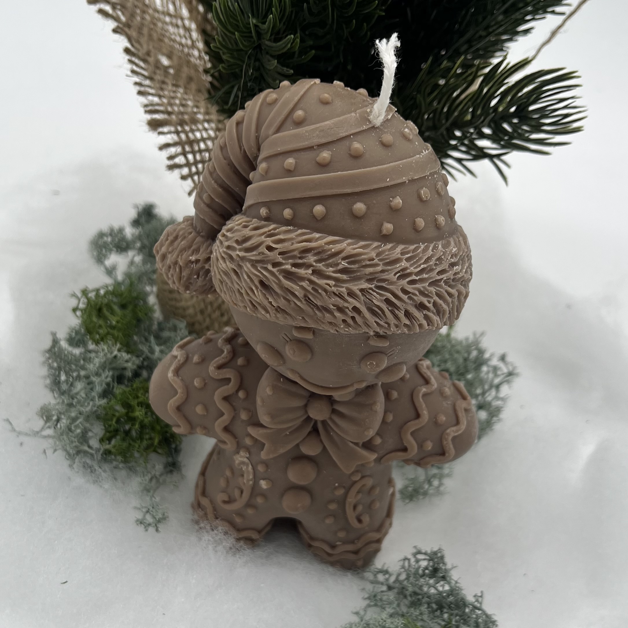 Ritual Spirit ltd. Kerze grosser Lebkuchenmann Frauegschichte - Ritual Spirit ltd. Kerze grosser Lebkuchenmann