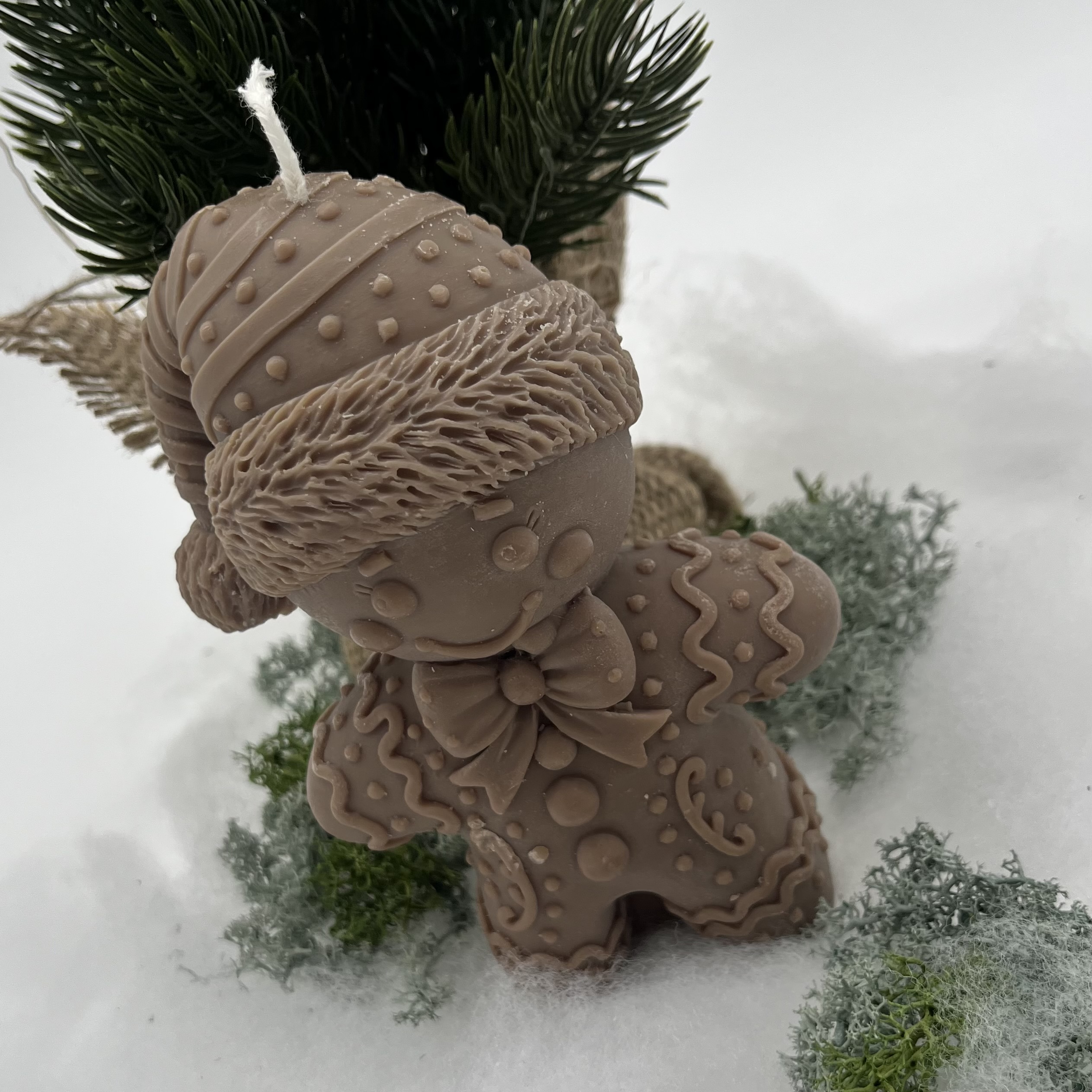 Ritual Spirit ltd. Kerze grosser Lebkuchenmann Frauegschichte - Ritual Spirit ltd. Kerze grosser Lebkuchenmann