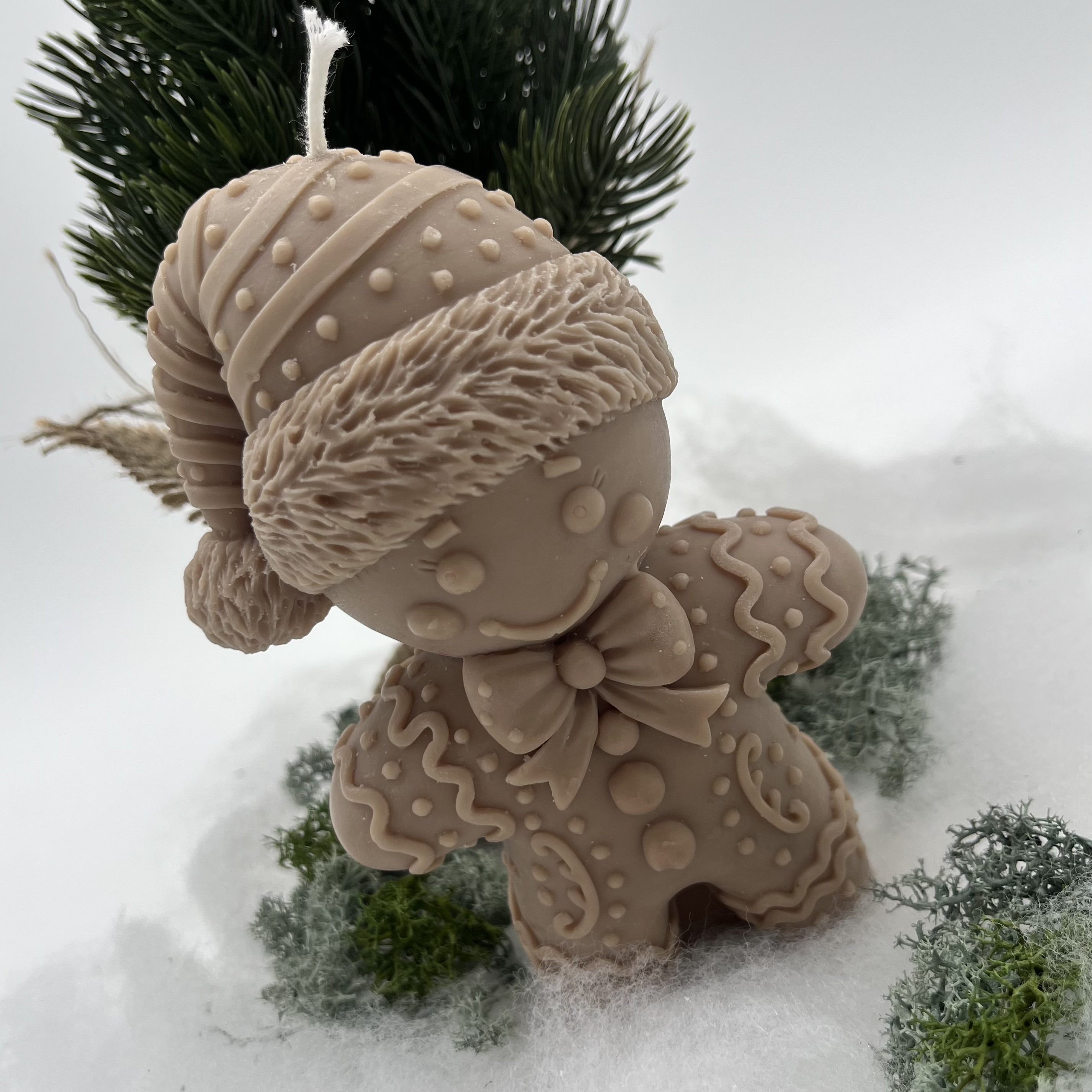 Ritual Spirit ltd. Kerze grosser Lebkuchenmann Frauegschichte - Ritual Spirit ltd. Kerze grosser Lebkuchenmann