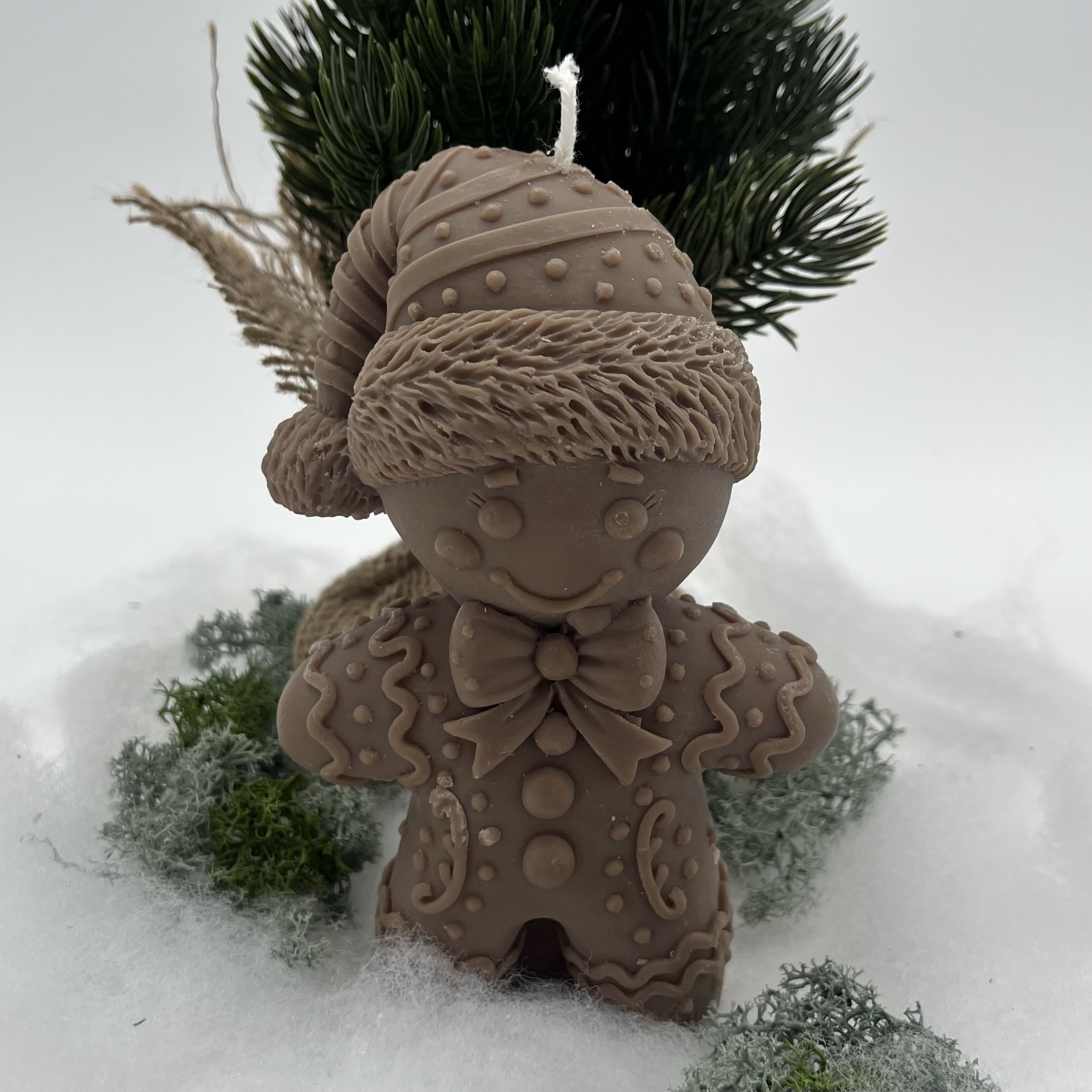 Ritual Spirit ltd. Kerze grosser Lebkuchenmann Frauegschichte - Ritual Spirit ltd. Kerze grosser Lebkuchenmann