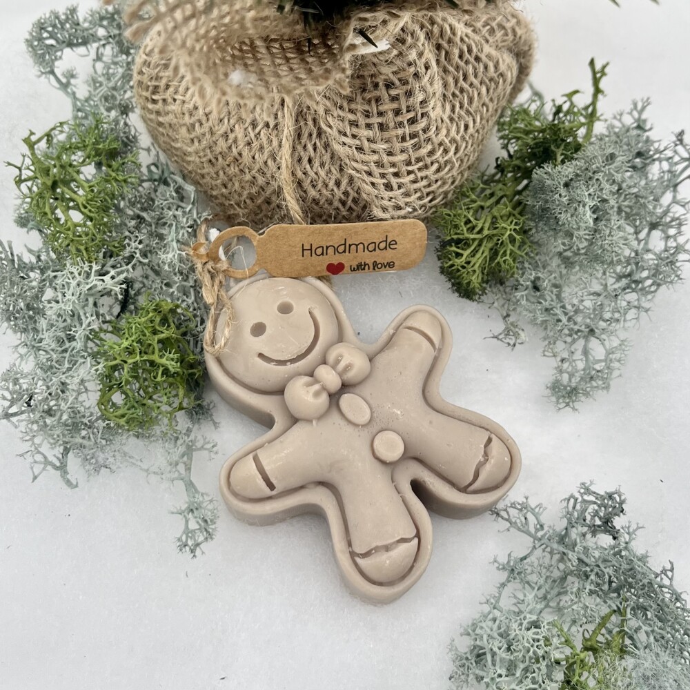 Frauegschichte - Ritual Spirit ltd. Kerze kleiner Lebkuchenmann