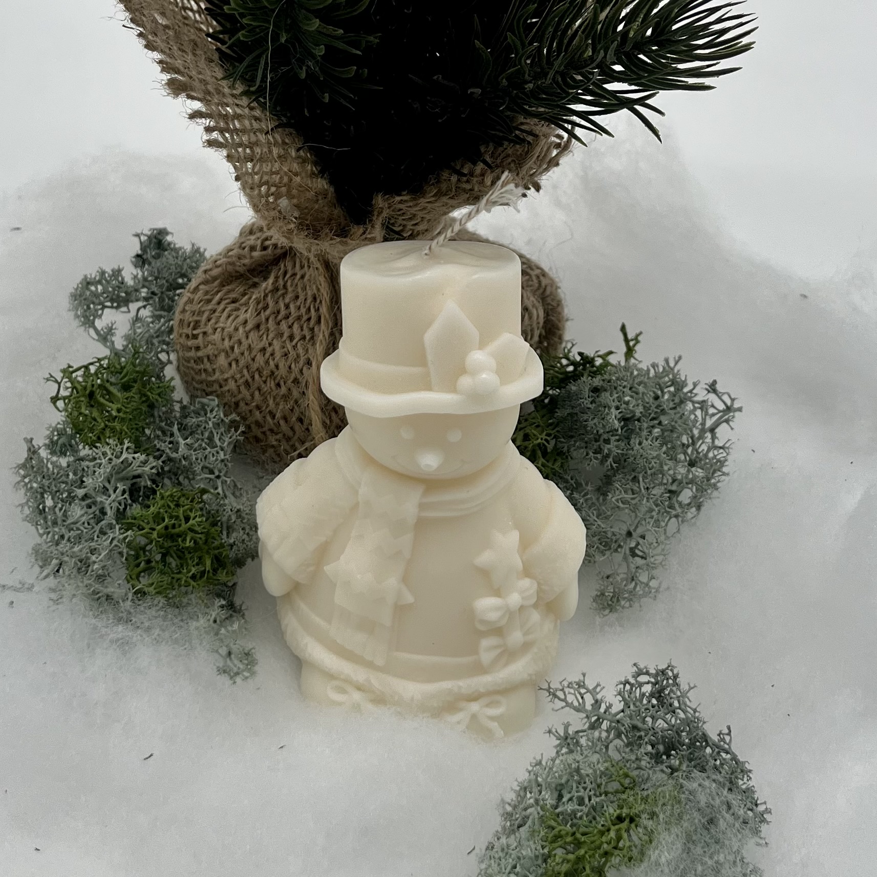 Ritual Spirit ltd. Kerze Vintage Snowman Frauegschichte - Ritual Spirit ltd. Kerze Vintage Snowman