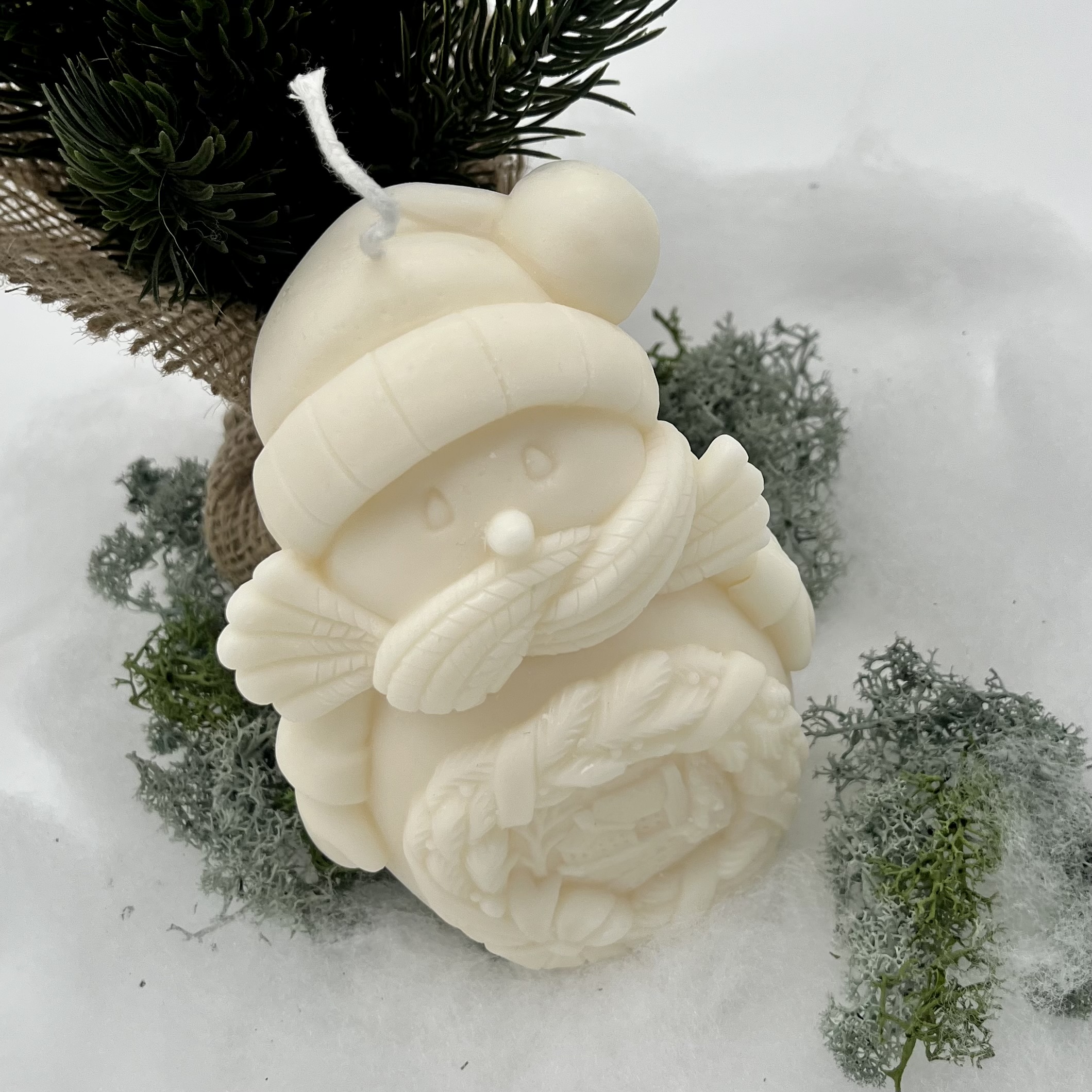 Ritual Spirit ltd. Kerze large Snowman Frauegschichte - Ritual Spirit ltd. Kerze large Snowman