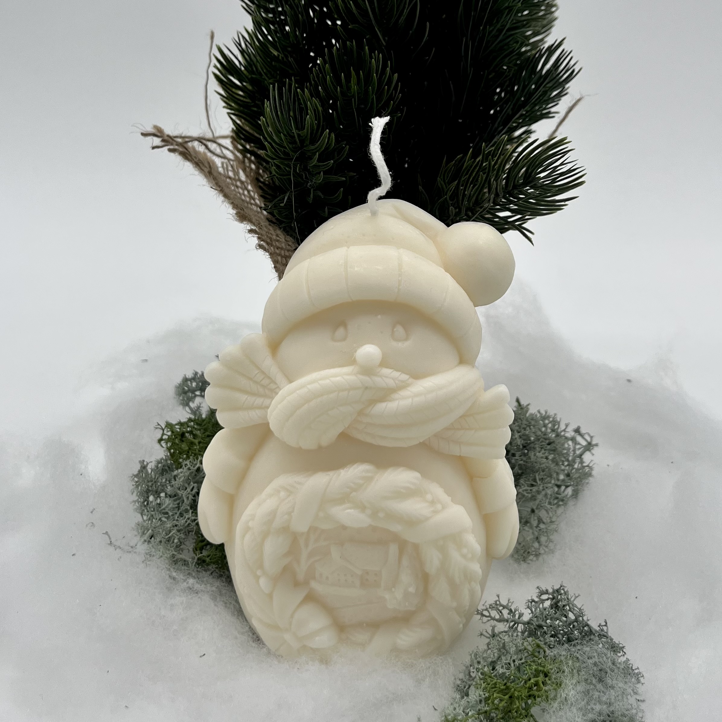 Ritual Spirit ltd. Kerze large Snowman Frauegschichte - Ritual Spirit ltd. Kerze large Snowman