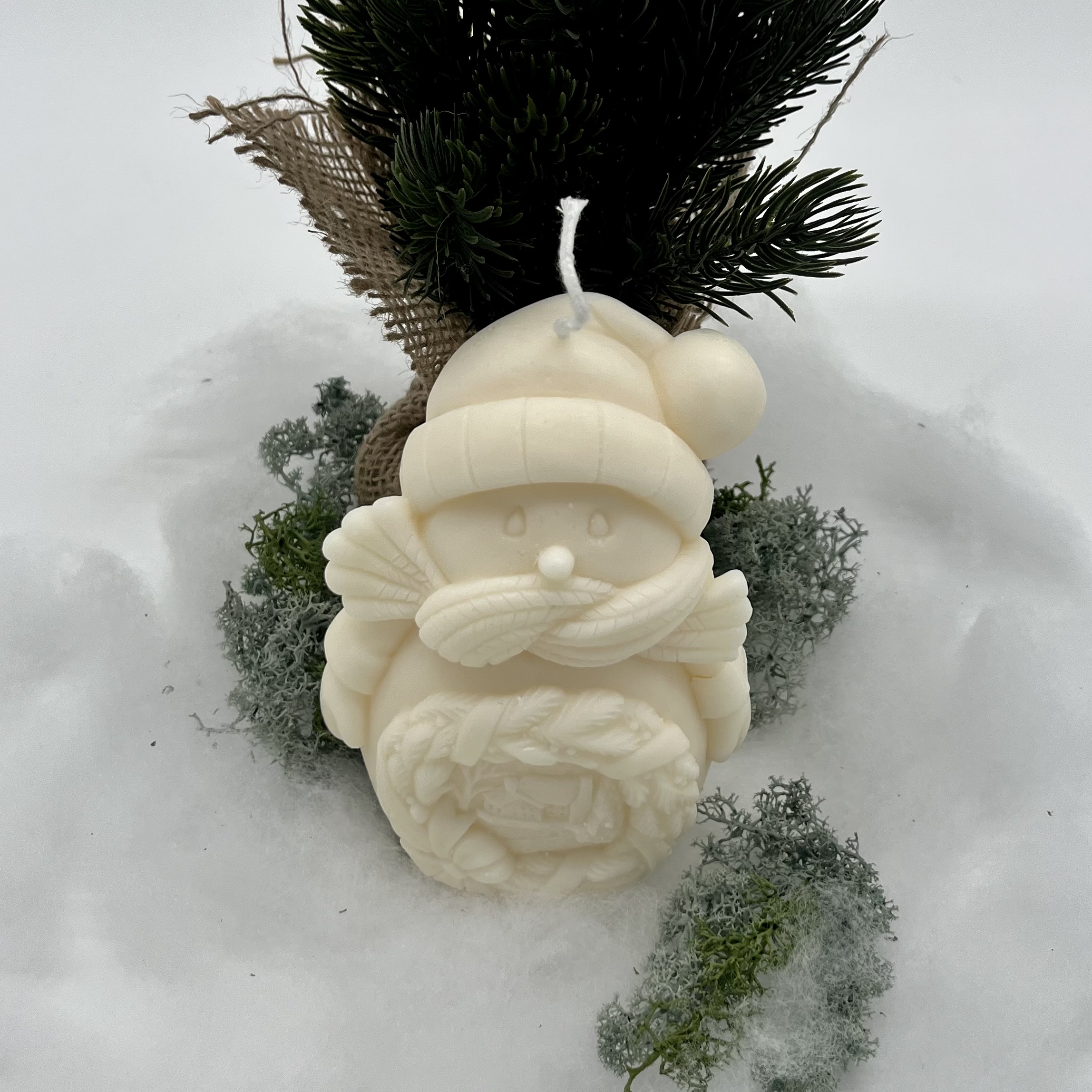 Ritual Spirit ltd. Kerze large Snowman Frauegschichte - Ritual Spirit ltd. Kerze large Snowman