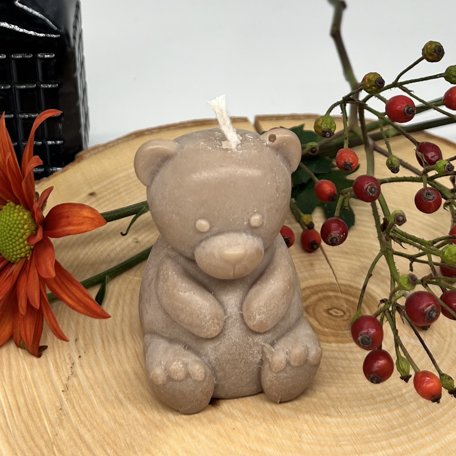 Ritual Spirit ltd. Kerze Baby-Teddybär braun Frauegschichte - Ritual Spirit ltd. Kerze Baby-Teddybär braun