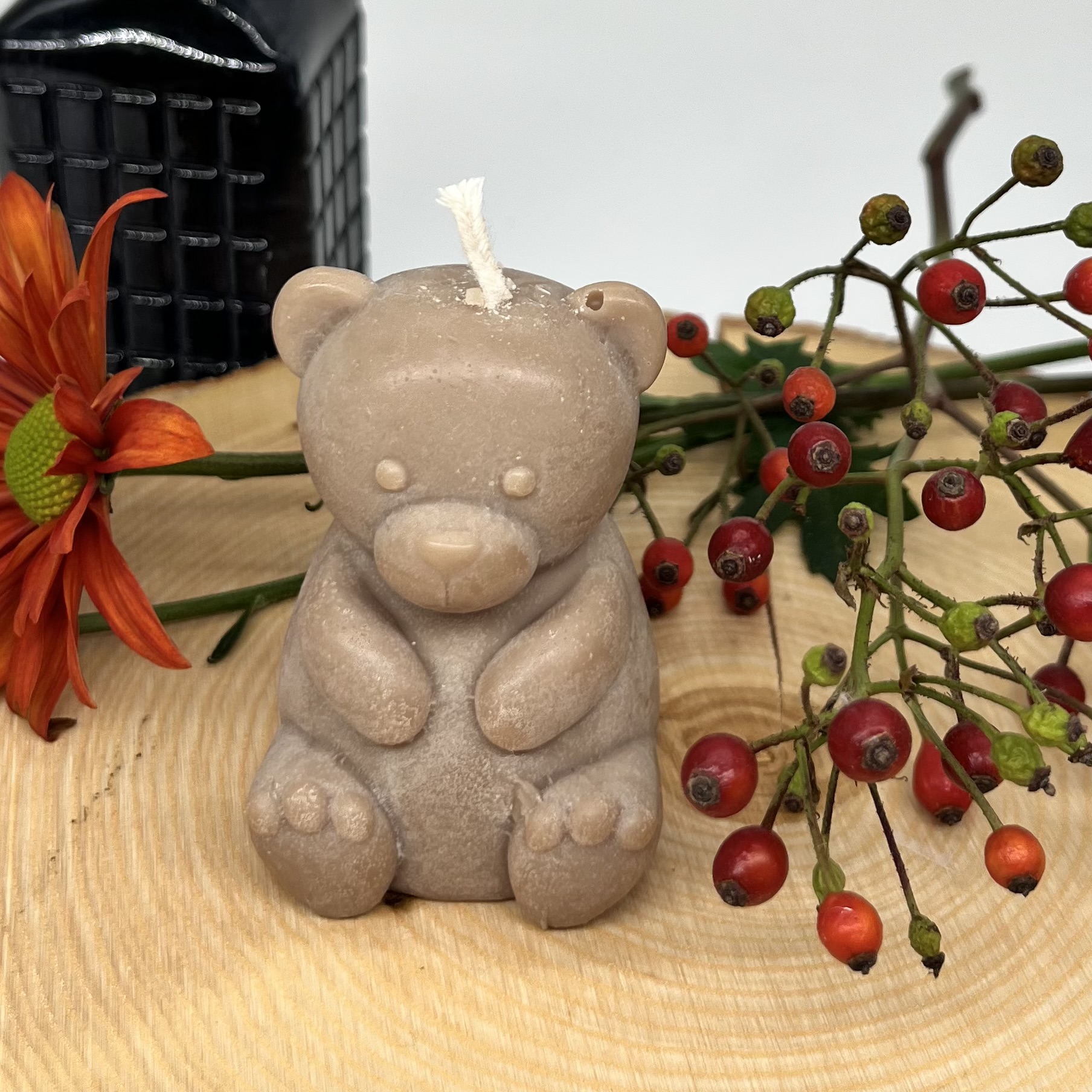 Ritual Spirit ltd. Kerze Baby-Teddybär braun Frauegschichte - Ritual Spirit ltd. Kerze Baby-Teddybär braun