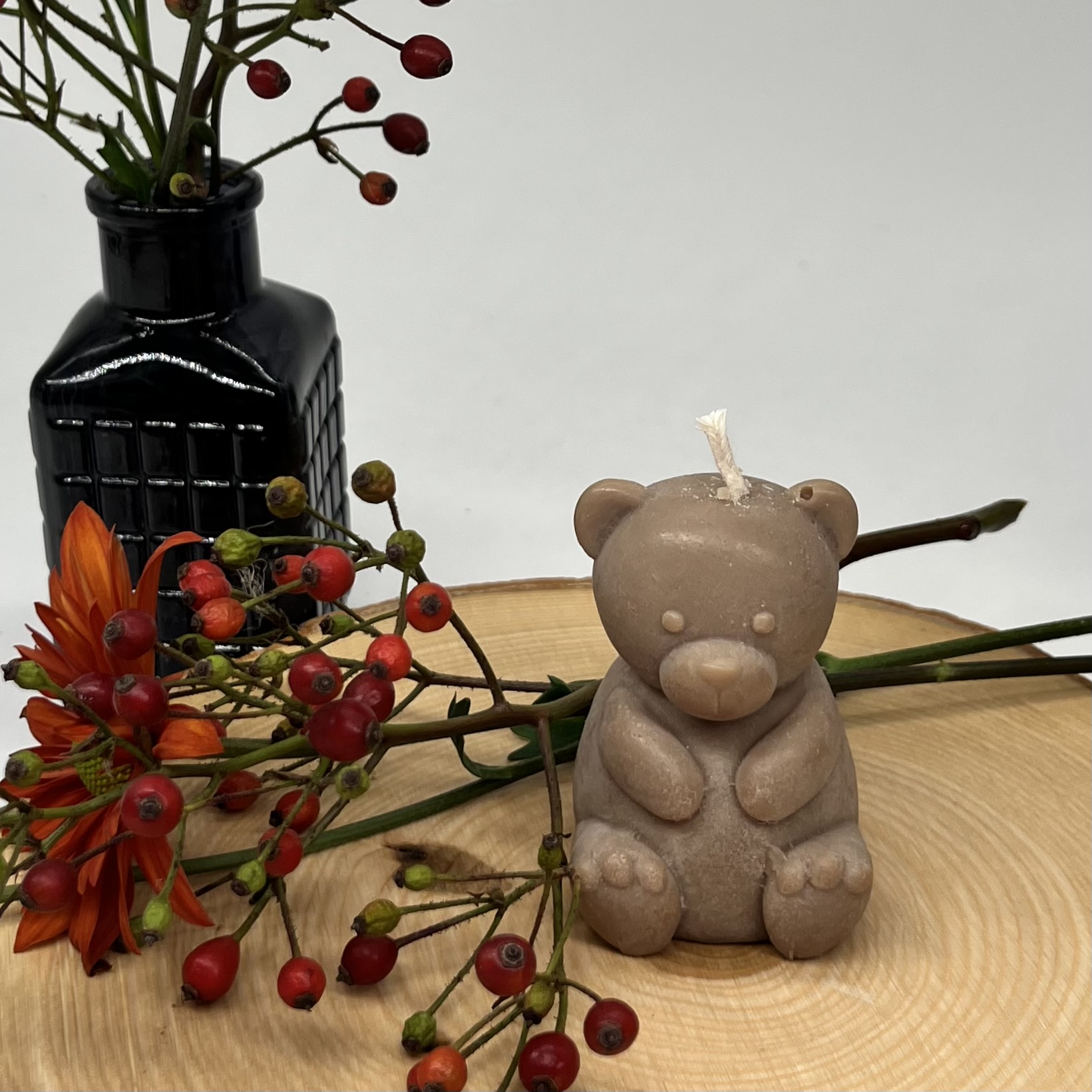 Ritual Spirit ltd. Kerze Baby-Teddybär braun Frauegschichte - Ritual Spirit ltd. Kerze Baby-Teddybär braun