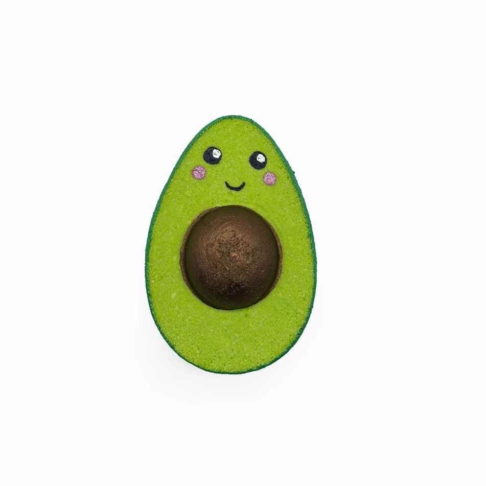 Frauegschichte - The Bomb Bar Badebombe - Avocado mit Stein