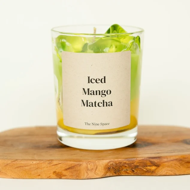 The Nine Space Iced Mango Matcha Kerze Frauegschichte - The Nine Space Iced Mango Matcha Kerze