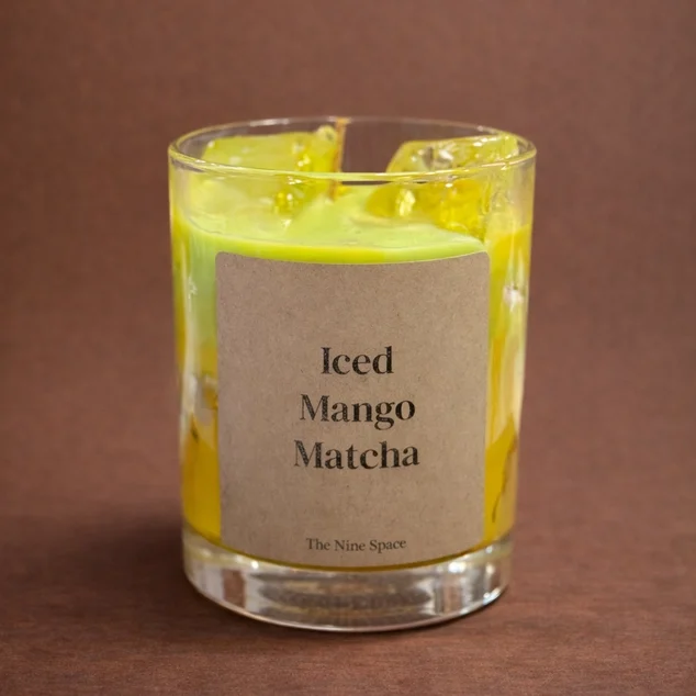 The Nine Space Iced Mango Matcha Kerze Frauegschichte - The Nine Space Iced Mango Matcha Kerze