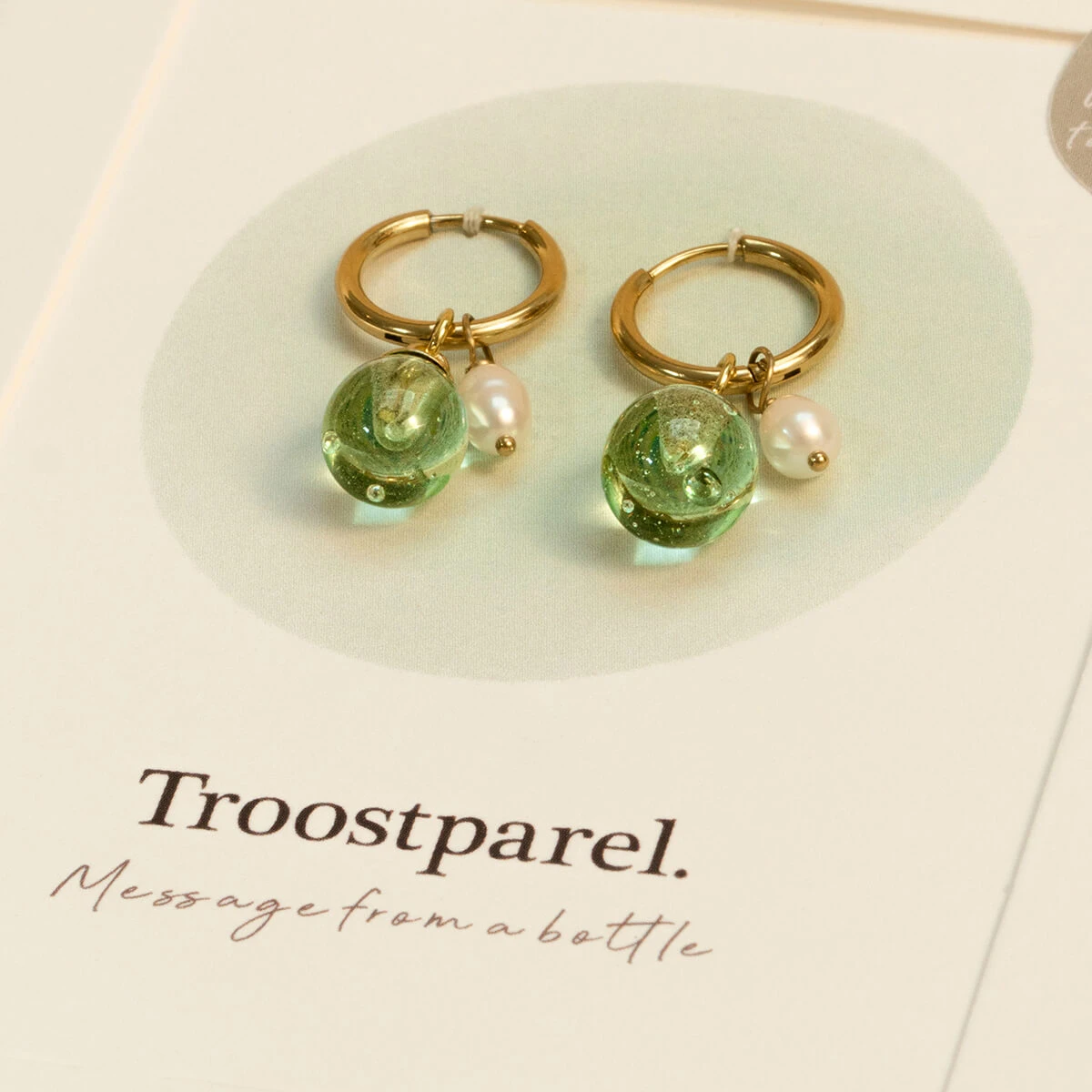 Vinoos Ohrringe Türkis - Troostparel Frauegschichte - Vinoos Ohrringe Türkis - Troostparel