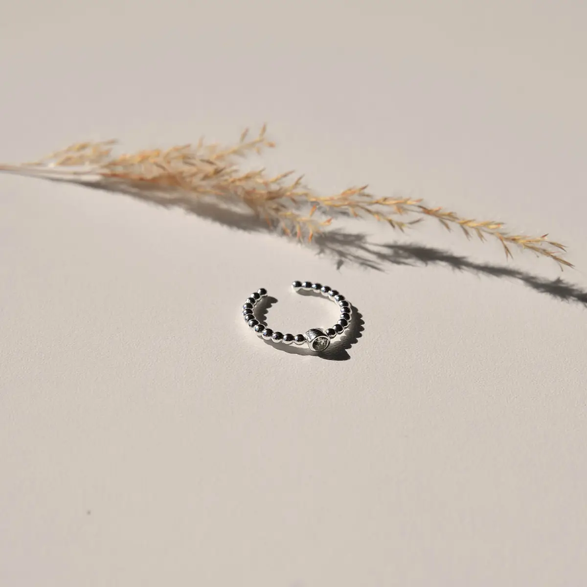 Vinoos Single-Ring silber - türkiser Stein Frauegschichte - Vinoos Single-Ring silber - türkiser Stein