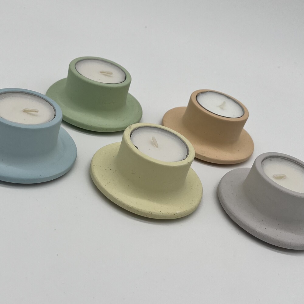 Frauegschichte - wild&rosa ALMA Kerzenhalter unifarben